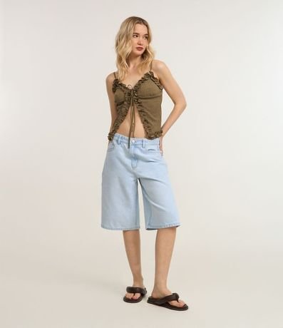 Bermuda Jorts en Jeans con Bolsillos 2