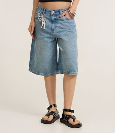 Bermuda Jorts en Jeans con Bolsillos 3