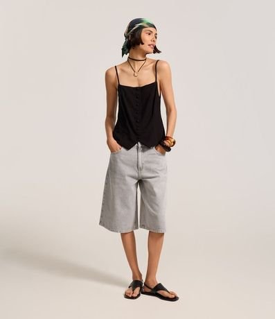 Bermuda Jorts en Jeans con Bolsillos 1