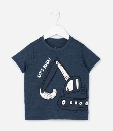 Remera Infantil con Estampado de Pequeño Tractor - Talla 1 a 6 años 2
