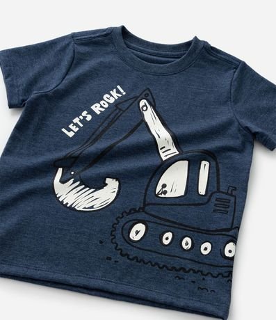 Remera Infantil con Estampado de Pequeño Tractor - Talla 1 a 6 años 6