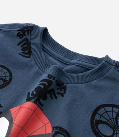 Remera Infantil en Algodón Estampa Spidey - Talle 2 a 6 años 4