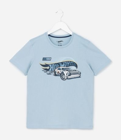 Pijama Infantil con Estampa Hot Wheels - Talle 7 a 14 años 2