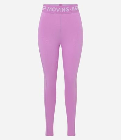 Pantalón Legging Deportiva en Microfibra con Cintura Elástica Keep Mooving 7