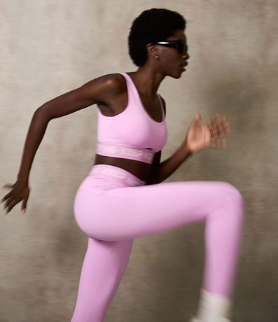 Pantalón Legging Deportiva en Microfibra con Cintura Elástica Keep Mooving 3