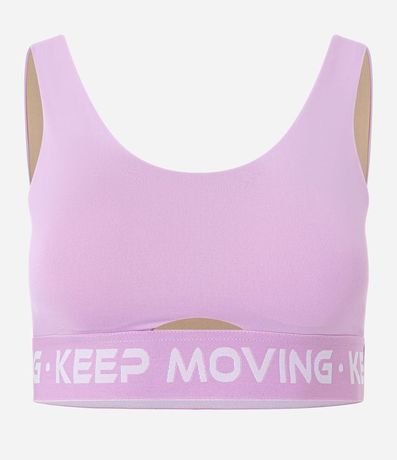 Top Deportivo en Microfibra con Copa Desmontable y Elástico Keep Moving 7