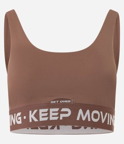 Top Deportivo en Microfibra con Copa Desmontable y Elástico Keep Moving 5