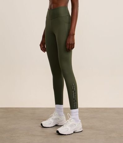 Calca Legging Deportivo en Microfibra con Bolsillos 3