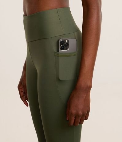 Calca Legging Deportivo en Microfibra con Bolsillos 4