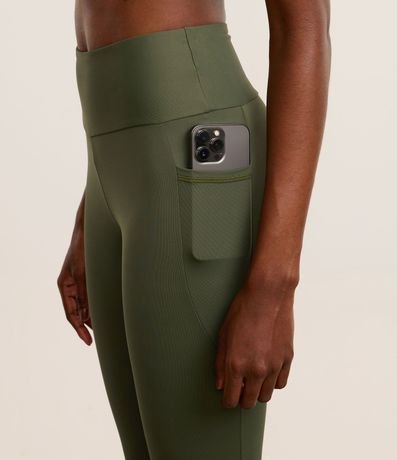 Calca Legging Deportivo en Microfibra con Bolsillos 5