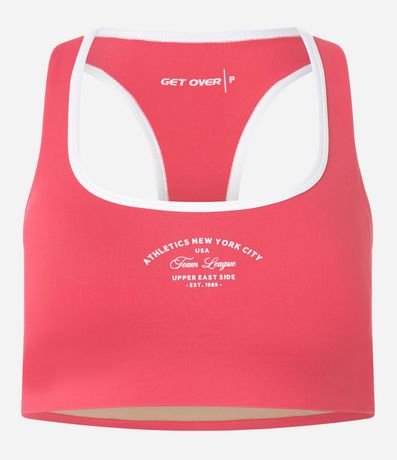 Top Nadador Deportivo en Microfibra con Estampa Athletic 5