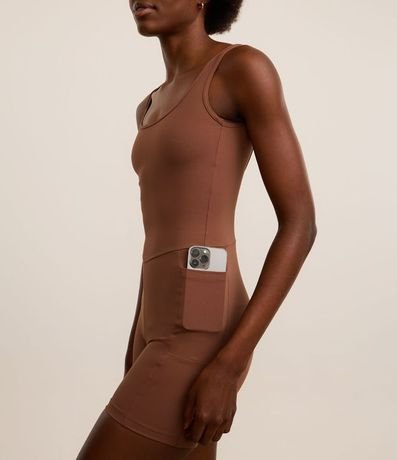 Enterito Deportivo en Microfibra con Bretel Ancho 3