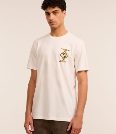 Remera Comfort T-Shirt en Algodón con Estampa Pato de Gorra 1