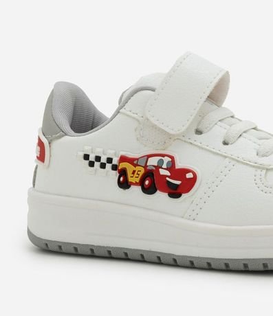 Tenis Infantil en PU con Patch Coches - Talle 20 a 27 6