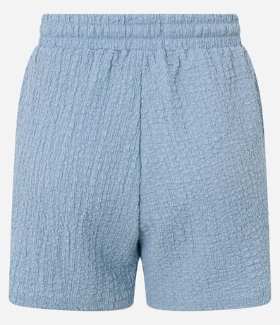 Bermuda Recta en Chambray Texturizada 7