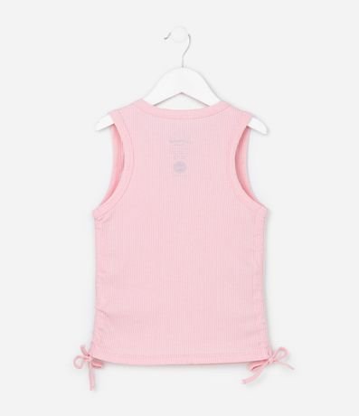 Musculosa Infantil  com Lazo y Bordado Cinnamoroll - Talle 5 a 14 años 2