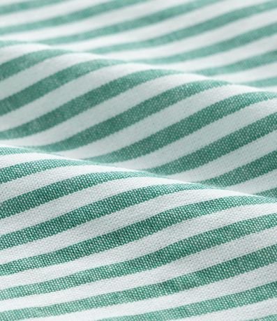 Camisa Básica en Tricolina Listrado Curve & Plus Size 6