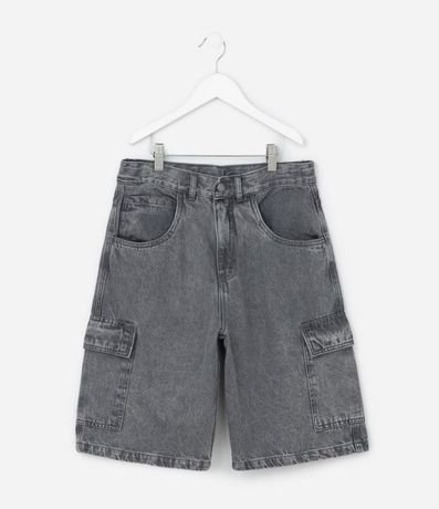 Bermuda Baggy Infantil con Bolsillos Cargo - Talle 5 a 14 años 2