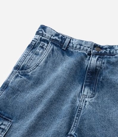 Bermuda Baggy Infantil con Bolsillos Cargo - Talle 5 a 14 años 5