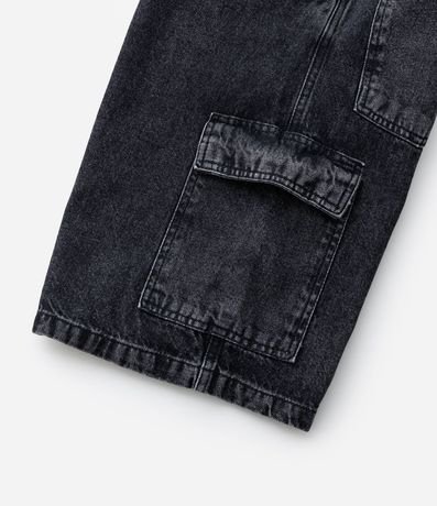 Bermuda Baggy Infantil con Bolsillos Cargo - Talle 5 a 14 años 8