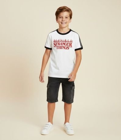 Bermuda Baggy Infantil con Bolsillos Cargo - Talle 5 a 14 años 1