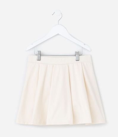 Short Pollera Infantil con Pliegues - Talle 5 a 14 años 2