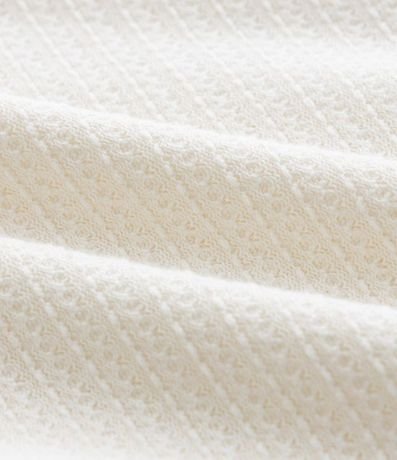 Remera Texturizada con Algodón y Cuello Redondo 8