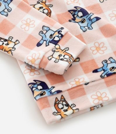 Pijama Infantil Largo en Plush con Estampado Bluey – Talle 2 a 8 años 10