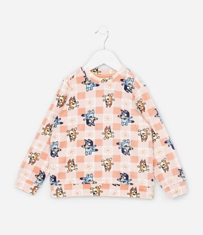 Pijama Infantil Largo en Plush con Estampado Bluey – Talle 2 a 8 años 2