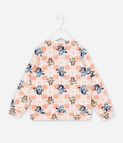 Pijama Infantil Largo en Plush con Estampado Bluey – Talle 2 a 8 años 3