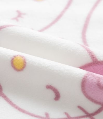 Pijama Infantil Largo en Plush con Estampa de Hello Kitty – Talle 4 a 16 años 7