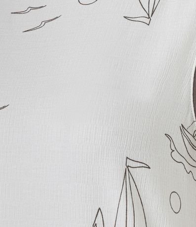 Pijama Short Doll en Viscosa con Estampa de Barcos 6