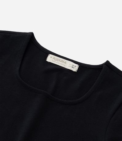 Blusa Balonê Infantil con Volado - Talle 5 a 14 años 6