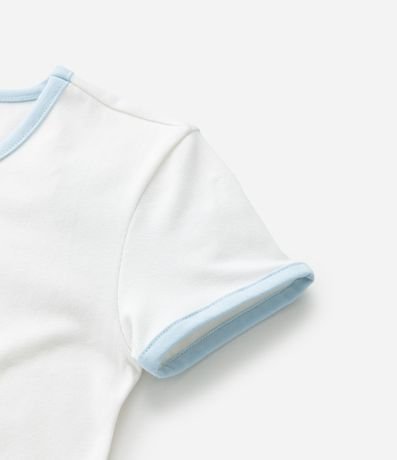 Remera Baby Look Infantil Estilo College con Estampa Lettering N.Y.C - Talle 5 a 14 años 5