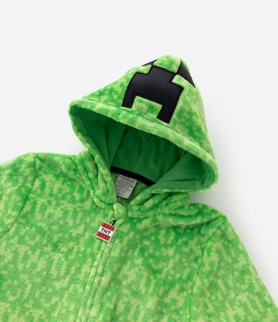 Pijama Jumper Infantil en Fleece con Bordado de Minecraft - Talle 5 a 14 años 9