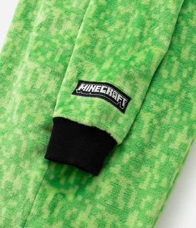 Pijama Jumper Infantil en Fleece con Bordado de Minecraft - Talle 5 a 14 años 7