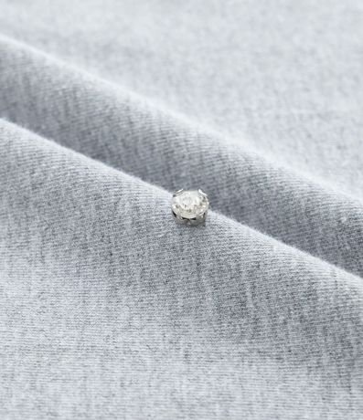 Remera Polo Infantil en Algodón con Aplicación de Strass - Tam  5 a 14 años 4