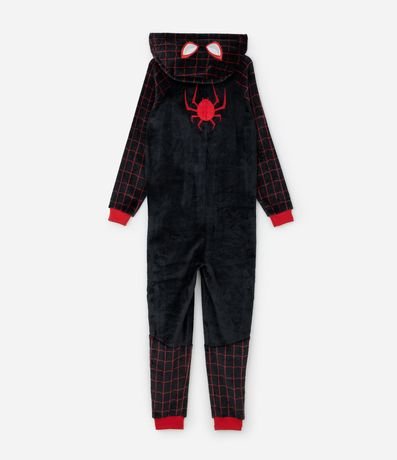 Pijama Jumper Infantil en Fleece con Bordado Spider-Man - Talle 4 a 14 años 3