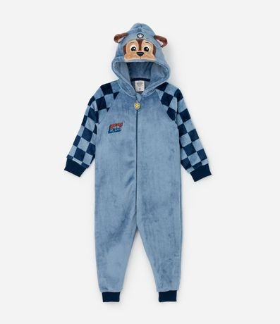 Pijama Jumper Infantil en Fleece con Bordado Paw Patrol - Talle 2 a 6 años