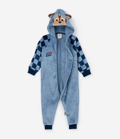 Pijama Jumper Infantil en Fleece con Bordado Paw Patrol - Talle 2 a 6 años 2