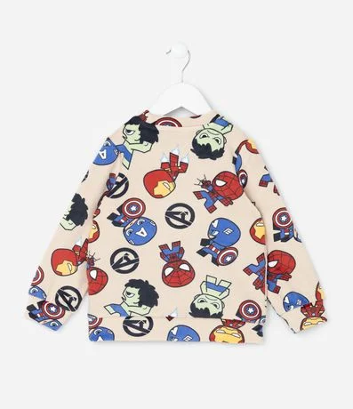 Pijama Infantil Largo en Plush con Estampa dw Baby Marvel – Talle 2 a 8 años 3