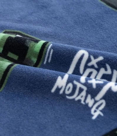 Pijama Infantil en Plush con Estampa de Minecraft – Talle 5 a 14 años 9