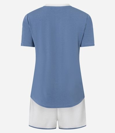 Pijama Short Doll en Viscosa con Estampa de Personajes Pixar 5