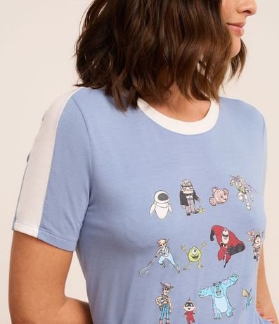 Pijama Short Doll en Viscosa con Estampa de Personajes Pixar 2