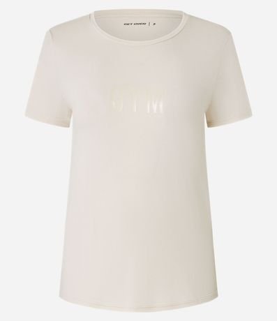 Remera Deportiva con Estampa Gym 5