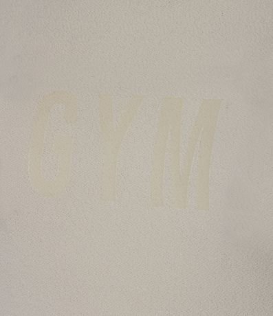 Remera Deportiva con Estampa Gym 6