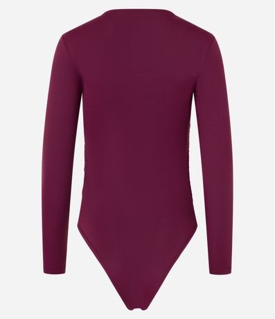 Body en Poliamida con Fruncido Lateral 5