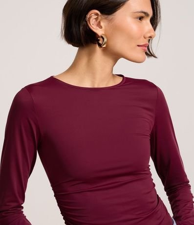 Body en Poliamida con Fruncido Lateral 3