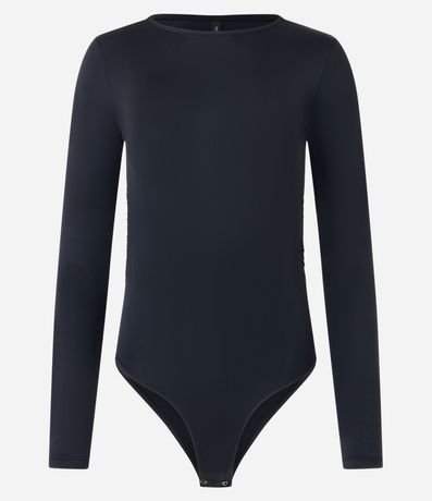 Body en Poliamida con Fruncido Lateral 4