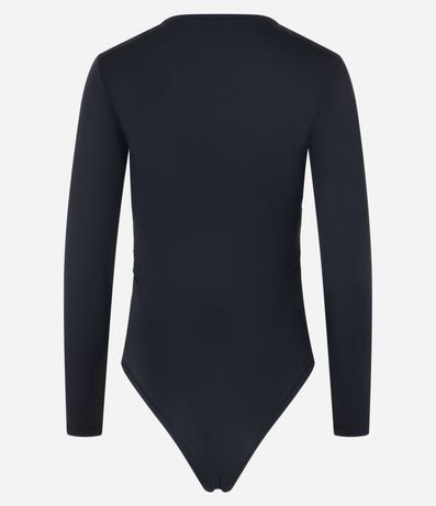 Body en Poliamida con Fruncido Lateral 5